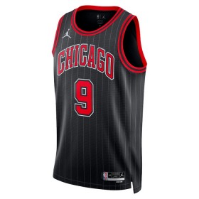 Dres Chicago Bulls Nikola Vucevic 9 Jordan 2022-23 Statement Edition Crno Swingman